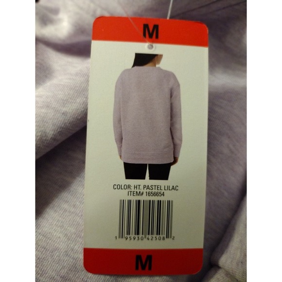 32 Degrees Cool Women's Pullover Crew Neck Sweatshirt Top Recycled Cozy Soft M - Picture 4 of 5